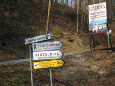 Położenie wsi Czerna